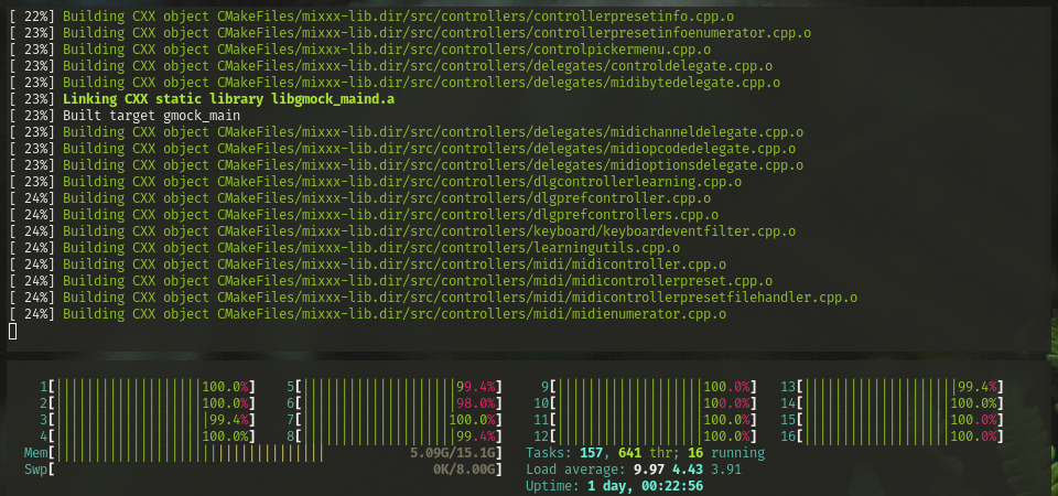 Mixxx 2.3 building with CMake